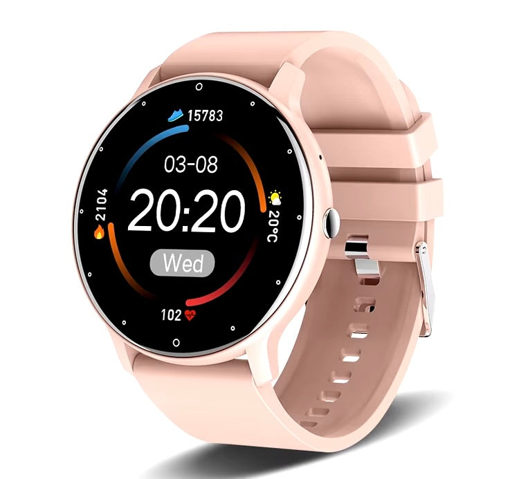 2025 Fitness Smartwatch – Waterproof | Heart Rate & Sports Tracker