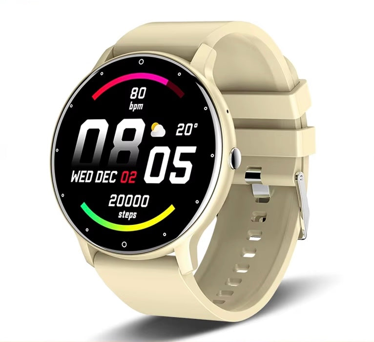 2025 Fitness Smartwatch – Waterproof | Heart Rate & Sports Tracker