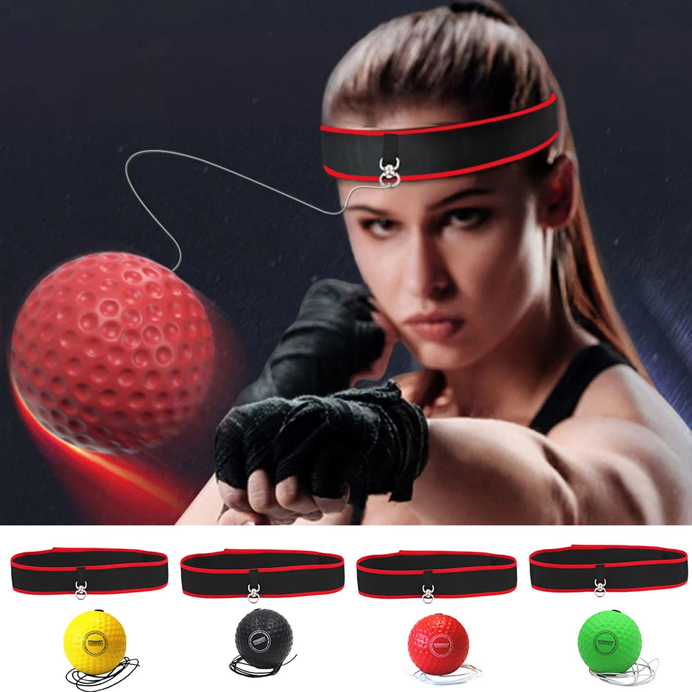 Boxing Reflex Ball with Adjustable Headband