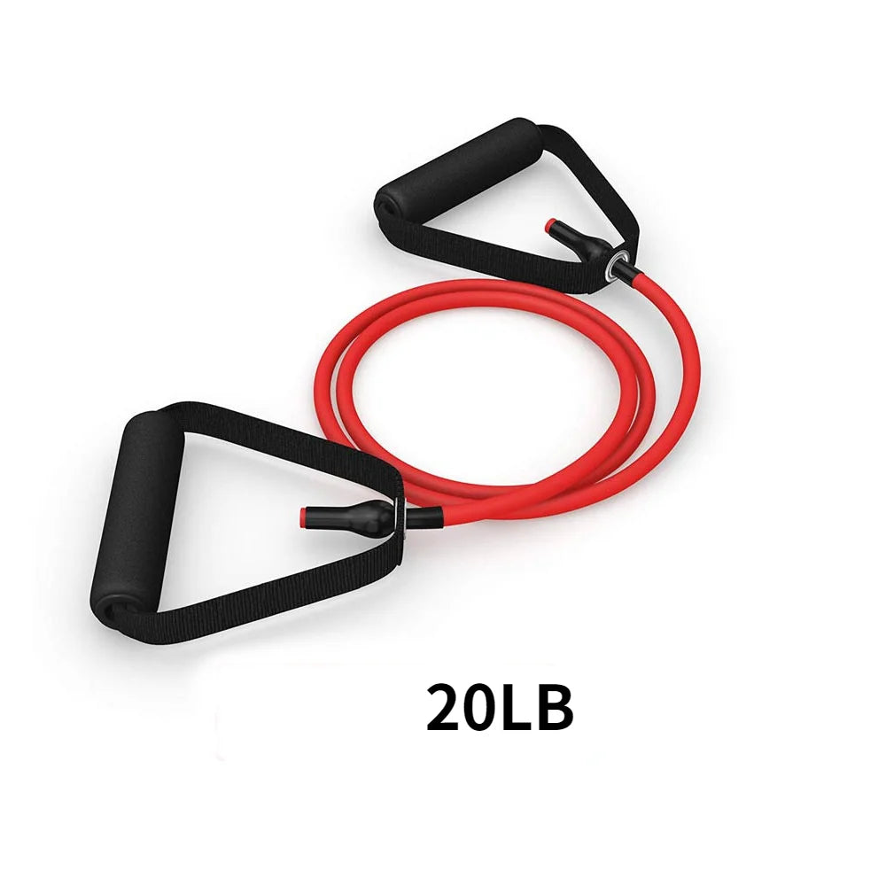 Resistance Bands with Handles – 5 Levels for Home & Gym Training